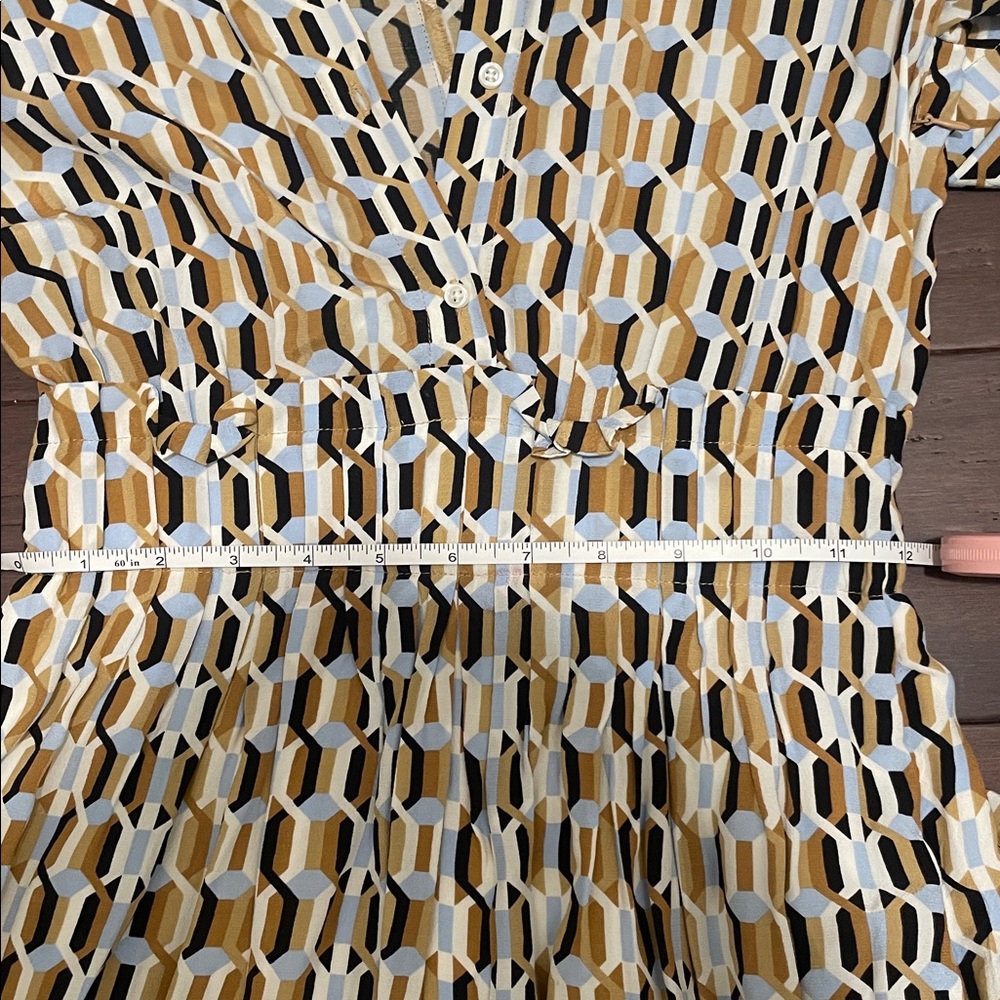 Maje Geometric Pattern Mini Dress - Picture 8 of 9
